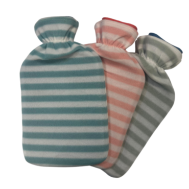Life Hot Water Bottle + New Stripey Cover