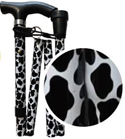 Life Walking Stick - Black Leopard 33-37 Inches
