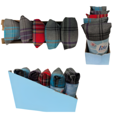 Life Lavender Wheat Warmer Tartan **BEST-SELLER**