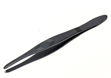 Luminesce Tweezers Pointed In Black Electrophoretic (Ep) Coating **F408**