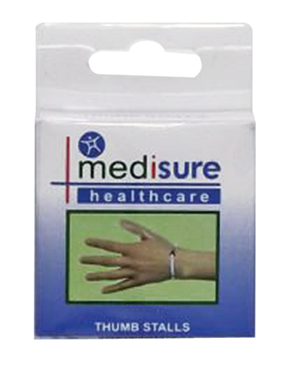Medisure Stall Thumb Plastic - L