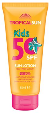 *New* Aloha Tropical Sun SPF 50 KIDS Lotion 85ml
